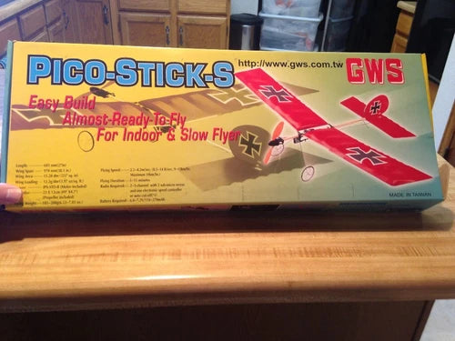 GWS Pico Stick-S RC Airplane - ARF Kit Version
