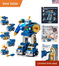 Creative Building Kit: 5 Vehicles to Robot STEM Toys - Ideal Gift for Ages 5-7