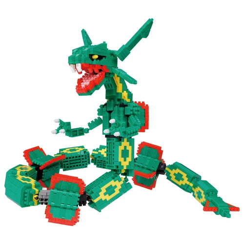Rayquaza Extreme Deluxe Edition "Pokémon", Nanoblock Pokémon Series Bandai