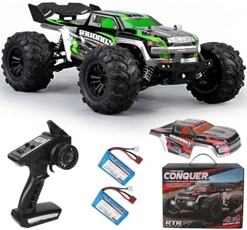 1/14 Brushless RC Cars for Adults Fast 60+ mph, RC Trucks 4x4 Offroad