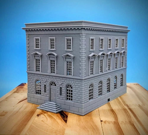 HO Scale - Bronx NY Police Station #4 - 1:87 Scale Building