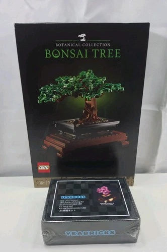LEGO Botanicals: Bonsai Tree (10281) With Yeabricks DIY Lighting Kit