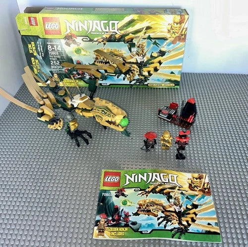 Lego 70503 Ninjago Golden Dragon Missing 1 Piece