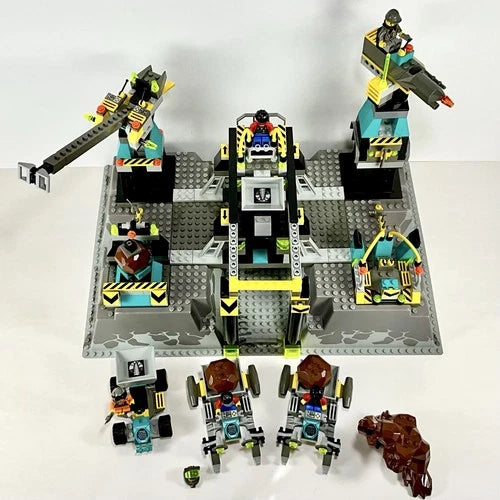 Lego Rock Raiders HQ #4990 Plus #4920 The Rapid Rider x2 Lot- Vintage 1999- READ