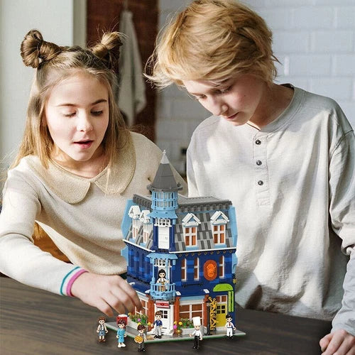 Europa Town: Restaurant Building Block Set New 3225 PCS (01007) New In Box