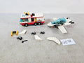 airport plane car jet Lego vintage Lot Parts Pieces minifigure 13e58
