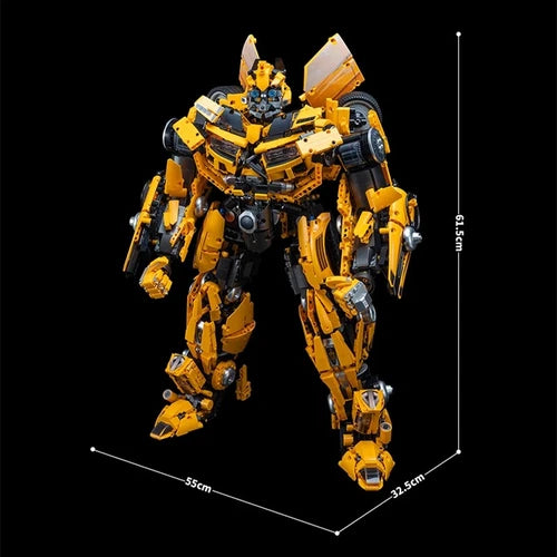 MOC Building Blocks K-Box V5007 transformation DJ-Rambo Man Robot Toys