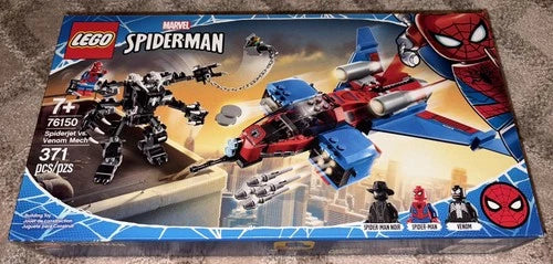 Marvel Super Heroes Lego - 76150 Spiderjet Vs Venom Mech - Sealed