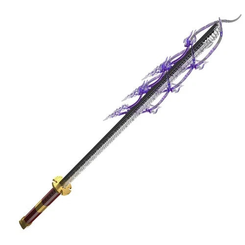 Mould King 10259 Brown Sword LED Blade Model Building Block Toy Collectibles