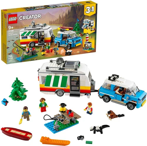 LEGO® Creator Caravan Family Holiday Building Play Set 31108 NEW NIB