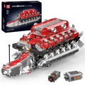 Mould King 10169 V12 Engine Drive Motor Model Building Block Adult Gift Toy Kit