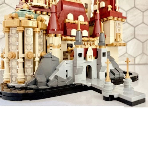 MOC-156489 Shining Castle with Iconic Stained-glass Window from Film 2207 Parts