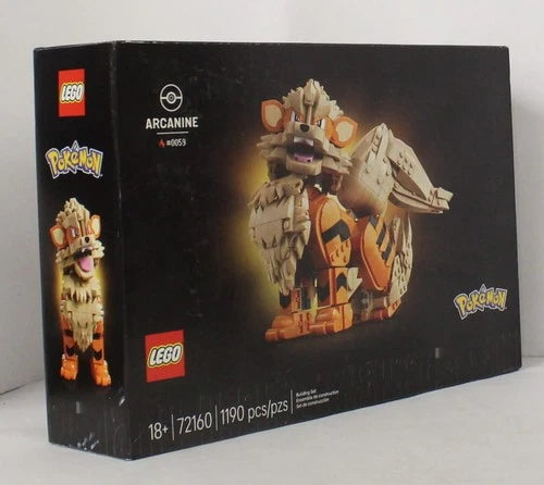Lego PokéMon Arcanine #0059 Building Set (72160)