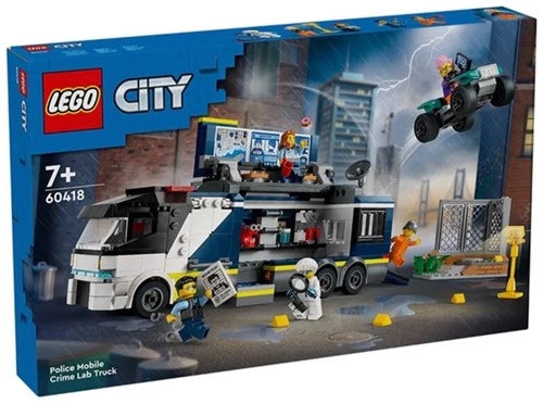 LEGO City 60418 Police Mobile Crime Lab Truck NEW SEALED Retired Police Set