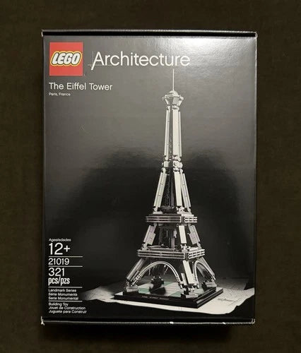 DAMAGED BOX LEGO Architecture The Eiffel Tower 21019 Paris France Landmark