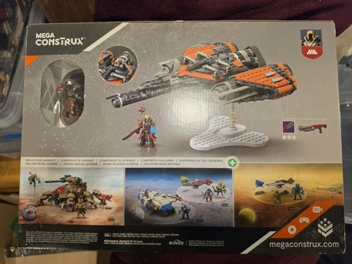Destiny Arcadia Class Jumpship From Mega Construx RARE NEW SEALED Set DPJ12