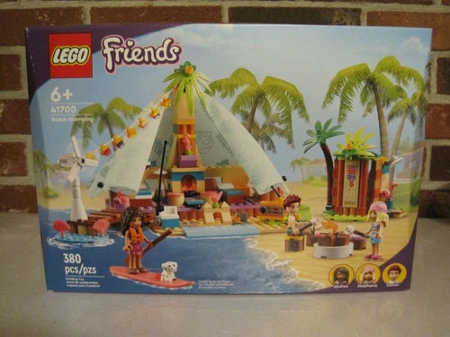 2022 LEGO FRIENDS 41700 BEACH GLAMPING 380 PIECES--NEW