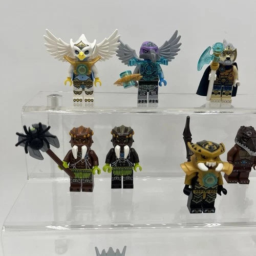 Lego Legends of Chima Minifigure Lot Of 12 Figures Eris Cragger Scorm Sparratus