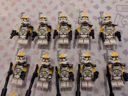Lego Star Wars 327th Star Corps Clone Trooper Army