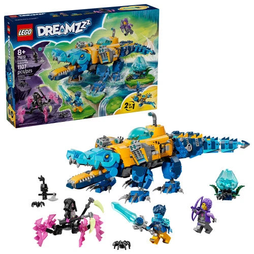 LEGO DREAMZzz Crocodile Submarine Building Toy for Boys & Girls - Pretend Pla...