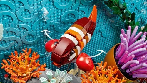 Tropical Aquarium 10366 Fish Tank Blocks 4154pcs — Coral Reef USA Compatible