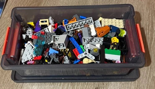HUGE LEGO LOT & Cases Parts & Accessories Bat Man Figures Mixed Pieces