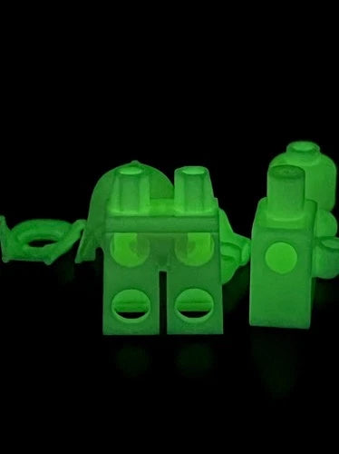 Lego Star Wars Glow In The Dark Darth Vader Monochrome Prototype Misprint Rare