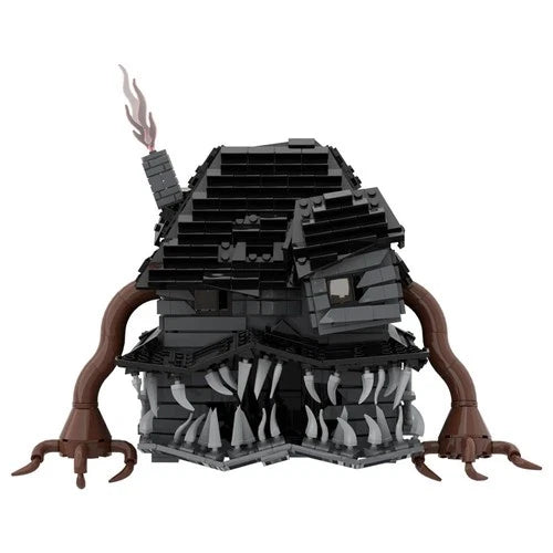 960PCS Pointed Teeth Monster House Building Blocks Set – MOC Horror Architecture