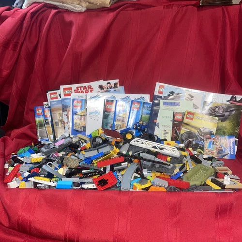 MEOW Lot, Over 5 Lbs Of MEOW Parts 15+ Manuals City Star Wars Avengers