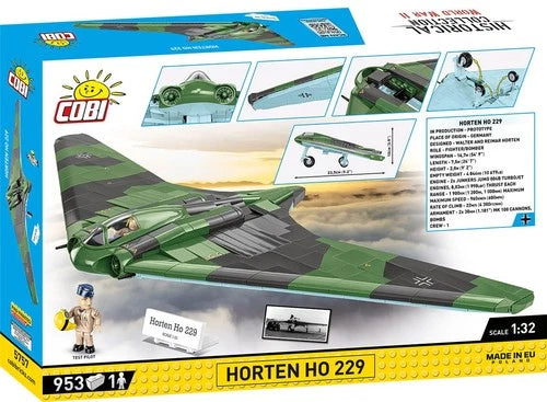COBI WWII Horten Ho 229 Prototype Bomber Plane Building Block Model Set # 5757