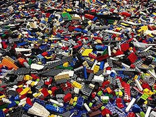 Lot Of 10 Lbs MEOW Bricks Blocks Parts One Pound Assortment With 10