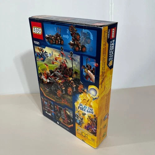 LEGO NEXO Knights 70321 General Magmars Siege Machine of Doom New Sealed Retired