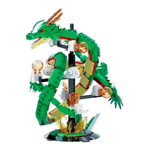 Dragon Ball Z Shenron Eternal Divine Dragon Building Blocks LEDBrick Set 1826Pcs