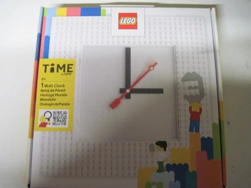 Lego #510226 Wall Clock MOC ( My Own Creation) - Brand New SEALED