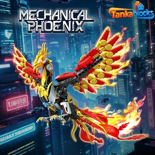 MOC Mechanical Phoenix Creator building blocks 901 pcs movies Birthday Toy gift