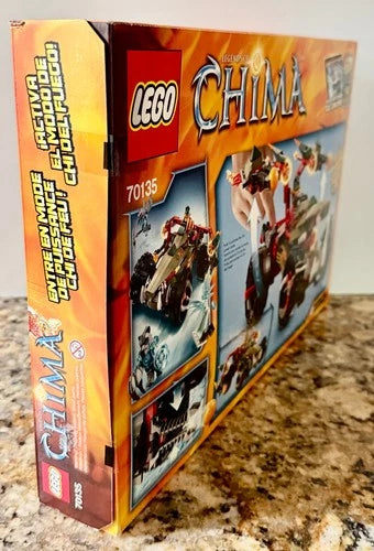 LEGO 70135 Cragger's Fire Striker LEGENDS OF CHIMA New Sealed Set Retired NISB
