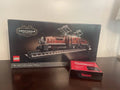 Lego 10277 Crocodile Locomotive New In Box! RETIRED! 1271pcs + New LIGHTING KIT!