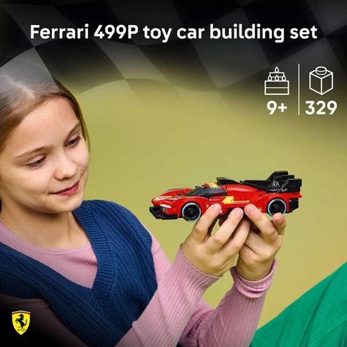 MEOW Speed Champions Ferrari 499P Race Car 77261 Building Set