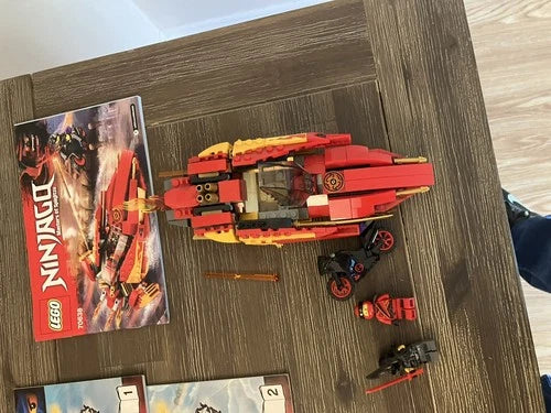 LEGO Ninjago Bundle Of 3. 70589, 70603, 70638 95% Complete. Read description