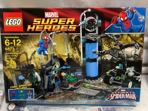 HULK HELICARRIER BREAKOUT, SPIDERMAN DOC OCK AMBUSH, IRON MAN SEA PORT BATTLE