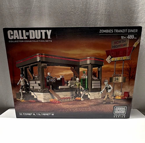 Mega Bloks Call of Duty Zombies Tranzit Diner - CNB64 - Sealed