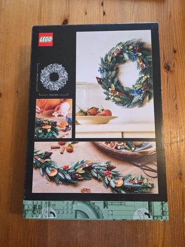 LEGO Icons: Wreath (10340) - Botanical Collection - 1194 pcs, 18+ (#R1-B3)