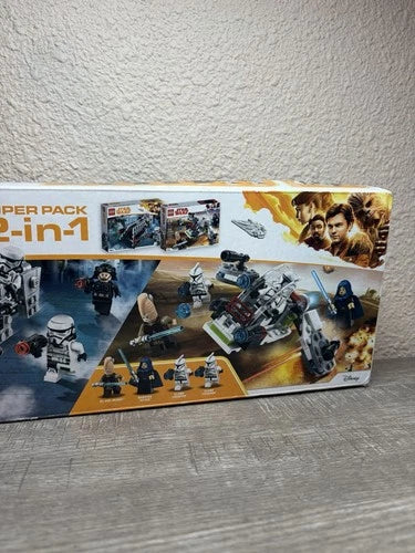 LEGO Star Wars Super Pack 2-In-1 66596 Limited Edition 201pcs Boxed