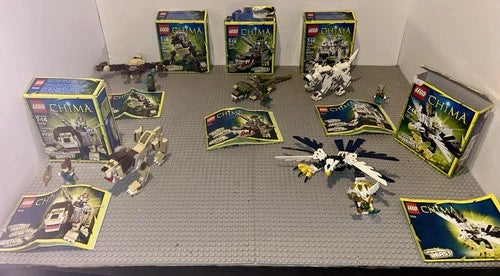 Lego 70123-70127: Chima Lot Of Five Complete Legend Beast ￼