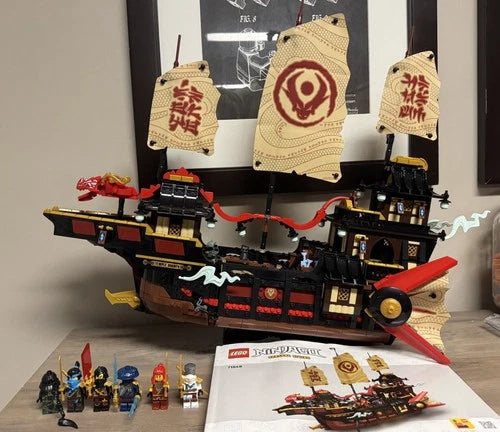 LEGO Ninjago Temple Bounty #71848 100% Complete w/ Minifigs Excellent Condition