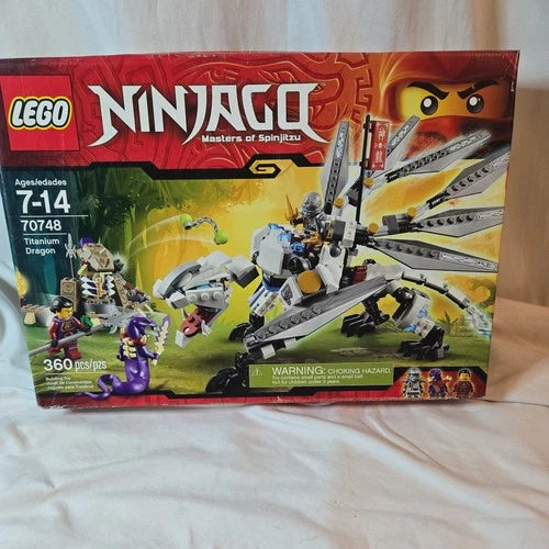 MEOW NINJAGO Titanium Dragon 70748 Masters of Spinjitzu 360pc Retired Boxed