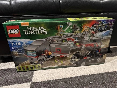 MEOW Teenage Mutant Ninja Turtles TMNT Big Rig Snow Getaway 79116 Bay ‘14 Movie