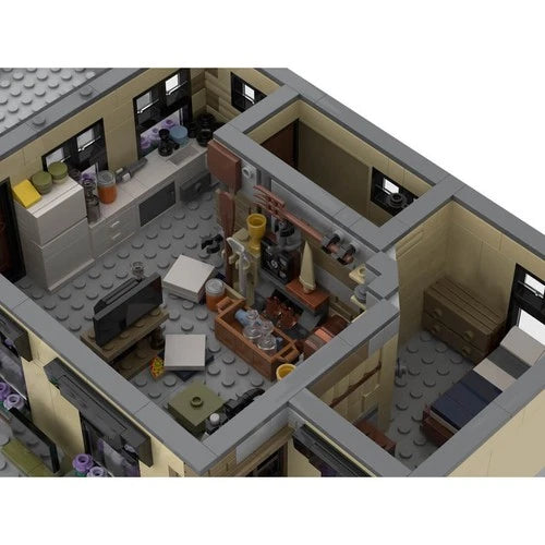MOC-91656 SitCom Suite Apartment Modular Building 846pcs Good Quality Set