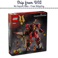 MEOW Ninjago The Fire Knight Mech Building Set