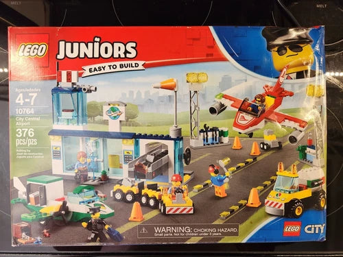 LEGO Juniors City Central Airport 10764 - NEW IN BOX - BOX IS DAMAGED SEE PHOTOS